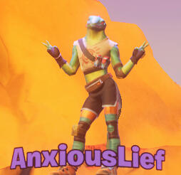 fortnite lizard skin popping their hip throwing up a double peace sign